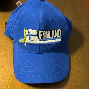 Finland Suomi  Baseball Cap Finnish Flag 🇫🇮 purchased in Helsinki Finland, New